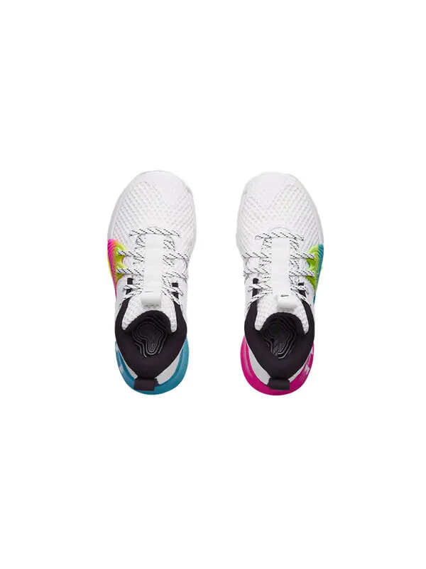 Кроссовки embiid one 'draft night' Under Armour — изображение 4 из 4, белый/розовый/синий