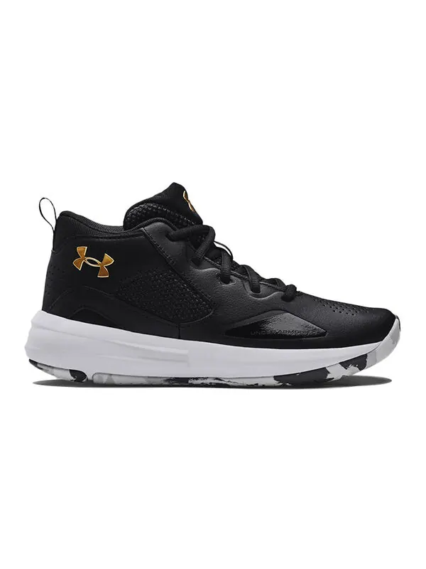 Кроссовки lockdown 5 'black metallic gold' Under Armour — изображение 2 из 4, черный/белый