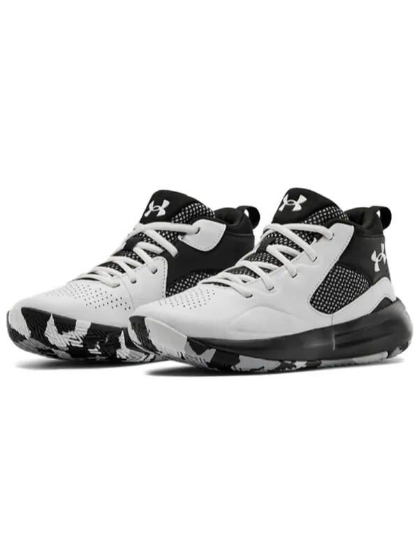 Кроссовки lockdown 5 'white black' Under Armour — изображение 3 из 4, черный/белый