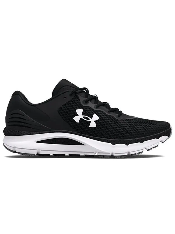 Кроссовки charged intake 5 'black white' Under Armour — изображение 2 из 4, черный/белый
