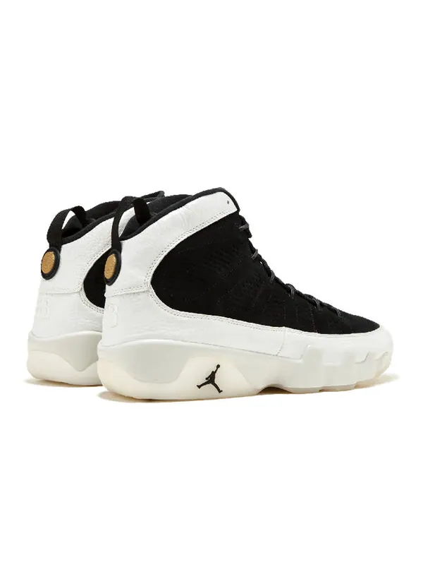 Кроссовки 9 ретро Air Jordan — изображение 3 из 4, черный/белый