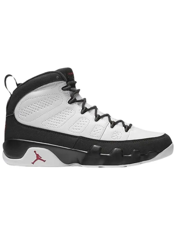 Кроссовки 9 ретро Air Jordan — изображение 2 из 4, белый/красный-черный