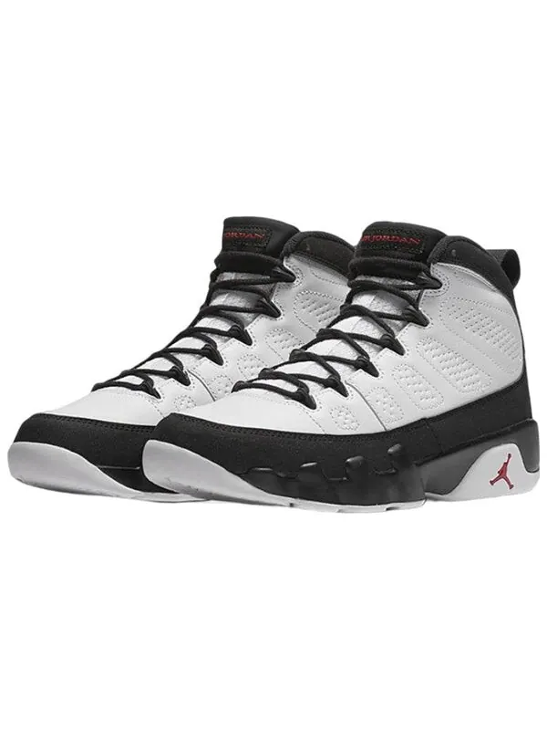 Кроссовки 9 ретро Air Jordan — изображение 3 из 4, белый/красный-черный