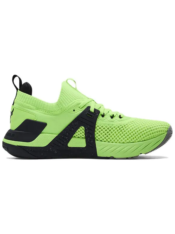 Кроссовки project rock 4 training shoes 'quirky lime' Under Armour — изображение 2 из 4, черный