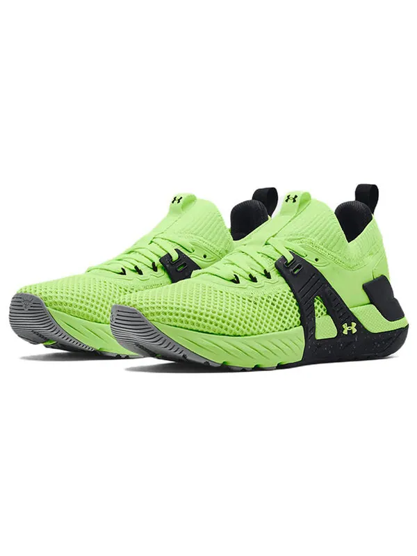 Кроссовки project rock 4 training shoes 'quirky lime' Under Armour — изображение 3 из 4, черный