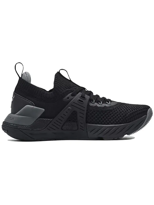 Кроссовки project rock 4 'black pitch grey' Under Armour — изображение 2 из 4, серый