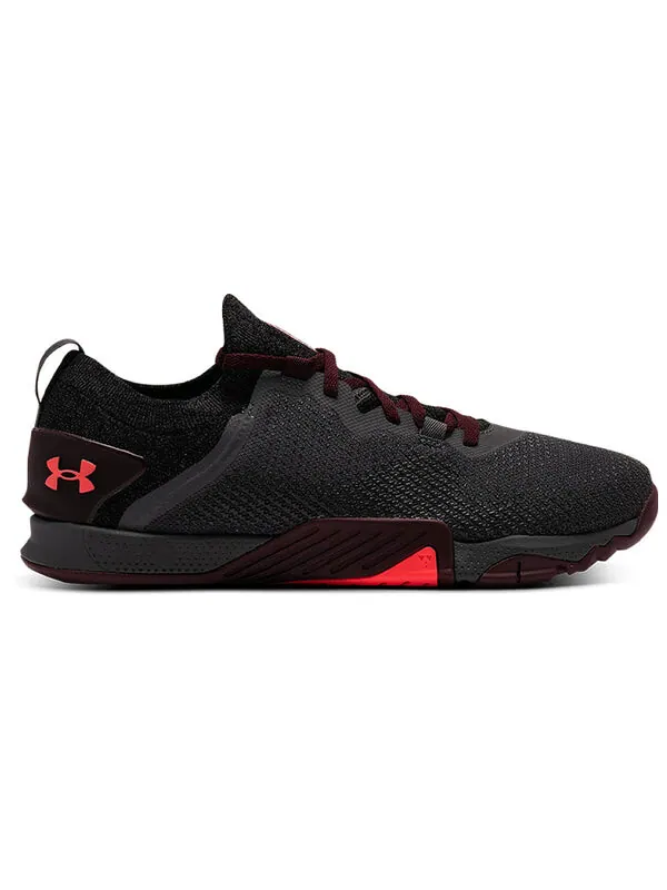 Кроссовки tribase reign 3 'pitch grey venom red' Under Armour — изображение 2 из 4, черный