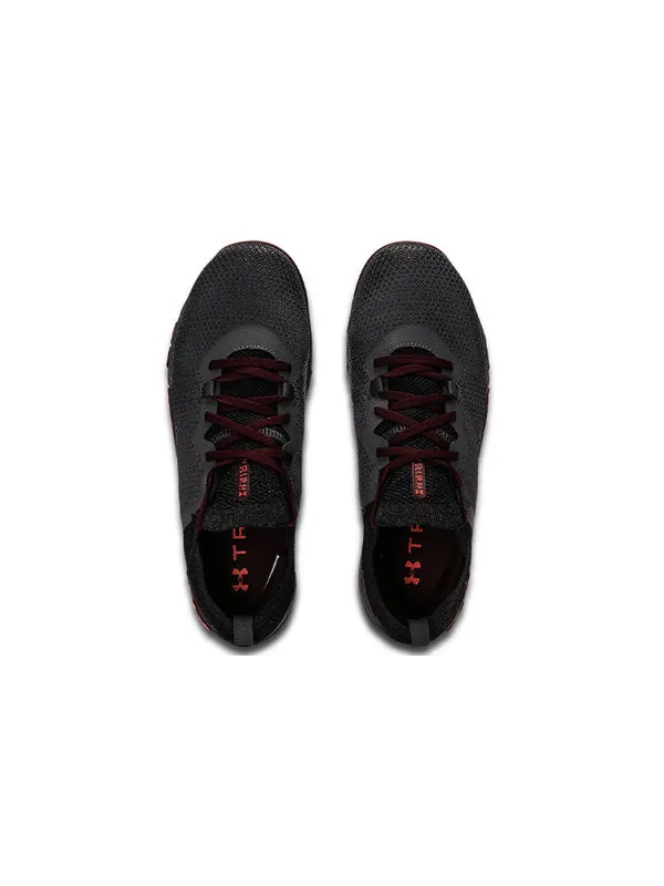 Кроссовки tribase reign 3 'pitch grey venom red' Under Armour — изображение 4 из 4, черный