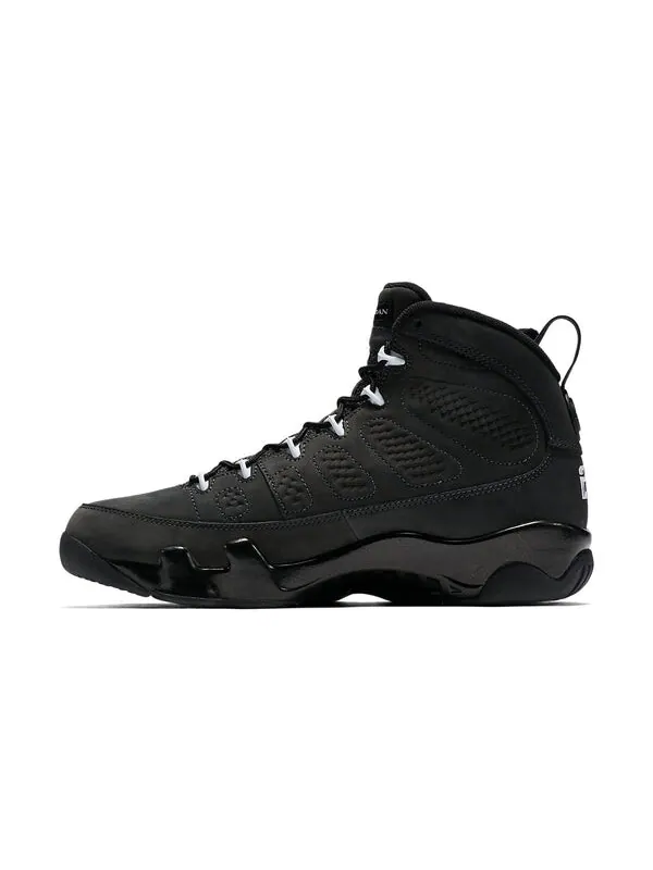 Кроссовки 9 retro 'anthracite' Air Jordan — изображение 2 из 4, черный-серый