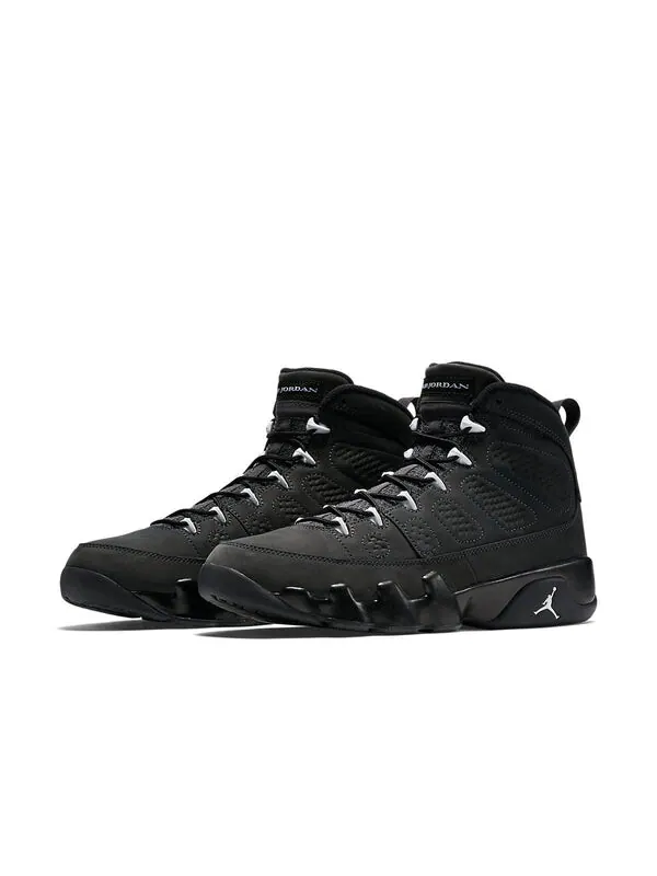 Кроссовки 9 retro 'anthracite' Air Jordan — изображение 3 из 4, черный-серый
