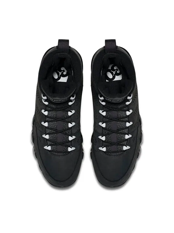 Кроссовки 9 retro 'anthracite' Air Jordan — изображение 4 из 4, черный-серый