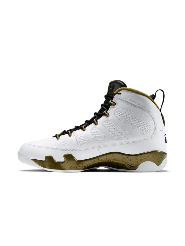 Кроссовки 9 ретро Air Jordan — изображение 2 из 4, белый/черный-зеленый
