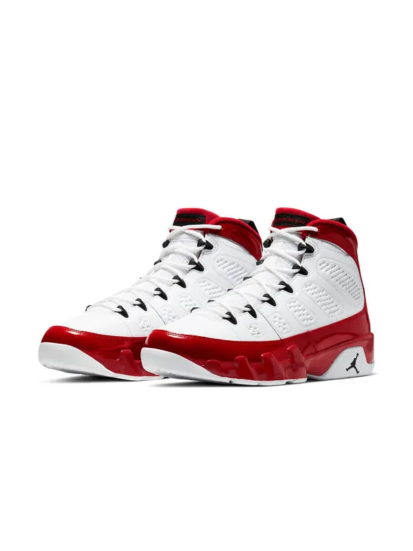 Кроссовки 9 retro 'gym red' Air Jordan — изображение 2 из 4, белый/черный-красный