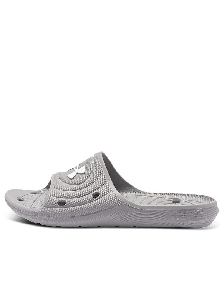Шлепанцы Under Armour Locker 4 Slide 'Mod Grey' — изображение 1 из 5, серый