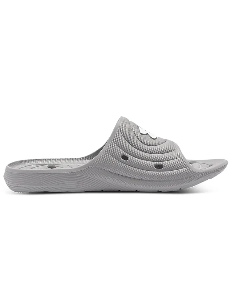 Шлепанцы Under Armour Locker 4 Slide 'Mod Grey' — изображение 2 из 5, серый