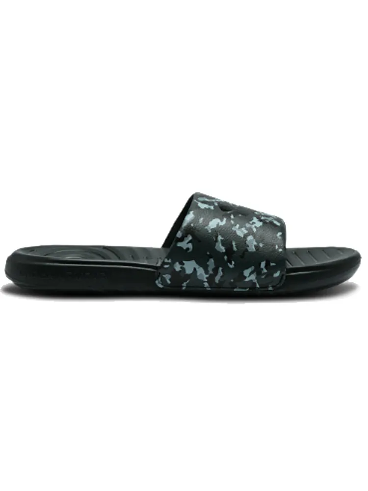 Шлепанцы Under Armour Ansa Camo Slippers Black — изображение 2 из 5, черный