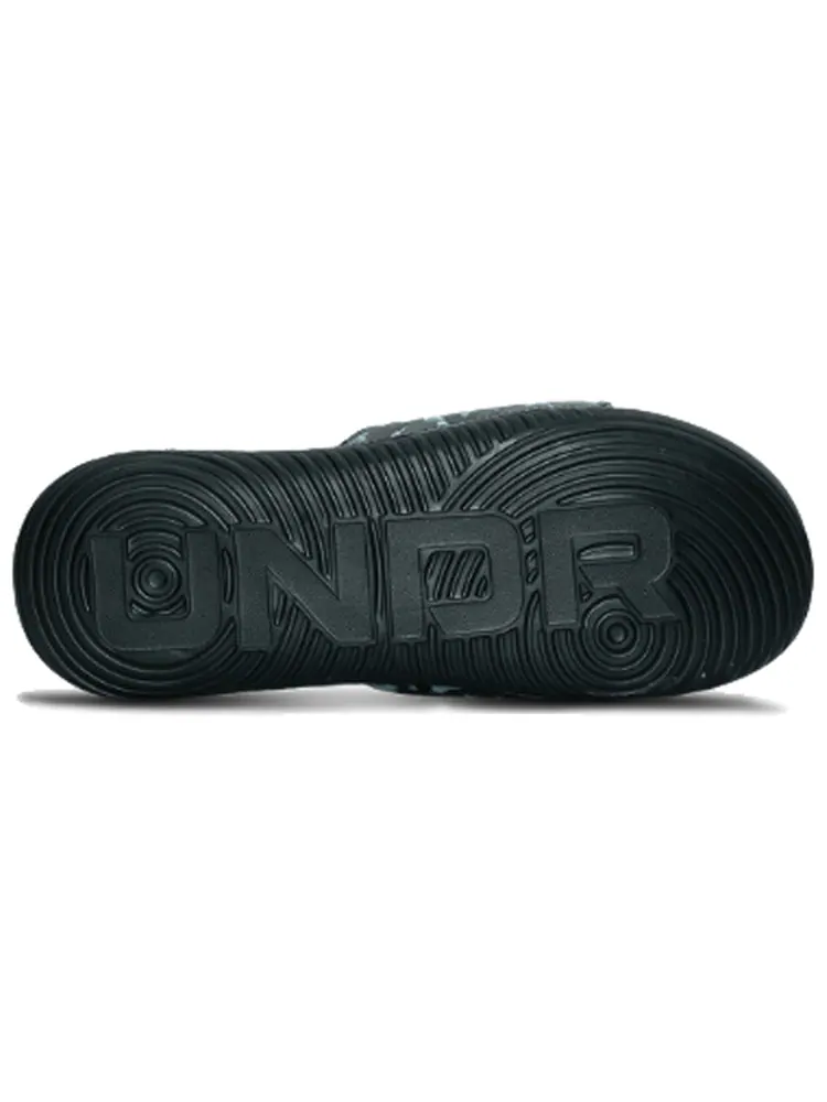 Шлепанцы Under Armour Ansa Camo Slippers Black — изображение 5 из 5, черный