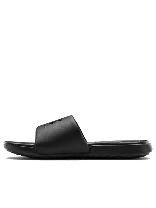 Тапочки ansa fixed slide 'triple black' Under Armour