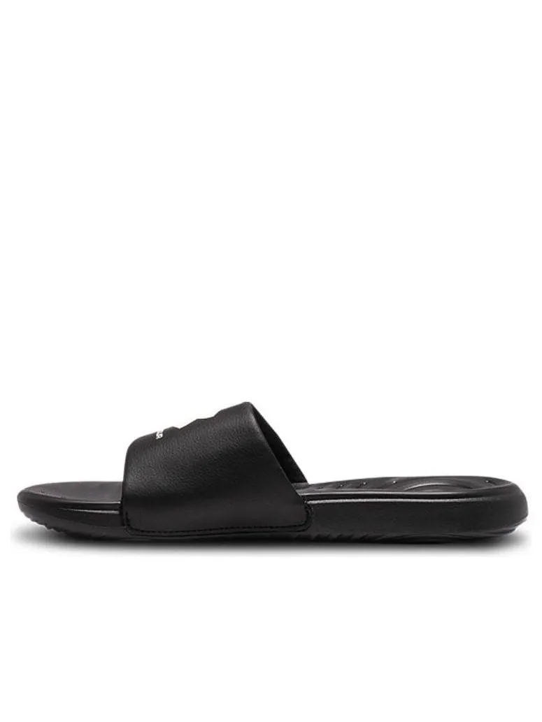 Шлепанцы Under Armour Ansa Fixed Slide 'Black White' — изображение 1 из 6, черный