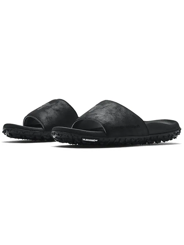 Тапочки project rock slide 'black' Under Armour — изображение 4 из 4, черный