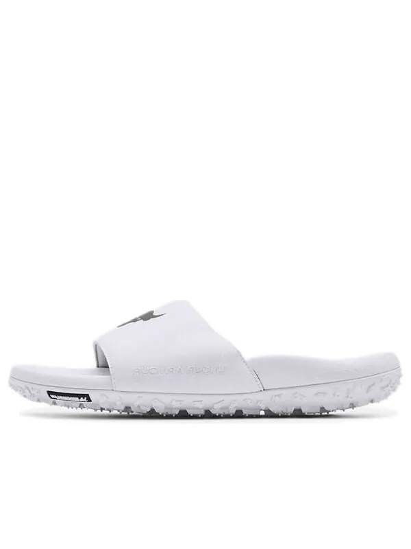 Тапочки project rock slides 'white' Under Armour