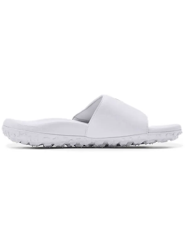 Тапочки project rock slides 'white' Under Armour — изображение 3 из 4, белый