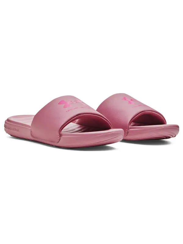 Тапочки ansa fixed slide 'pink elixir' Under Armour — изображение 4 из 4, розовый/розовый