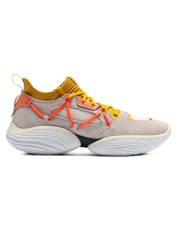 Кроссовки curry flow cozy 'ivory zeppelin yellow' Under Armour — изображение 2 из 4, слоновая кость/желтый