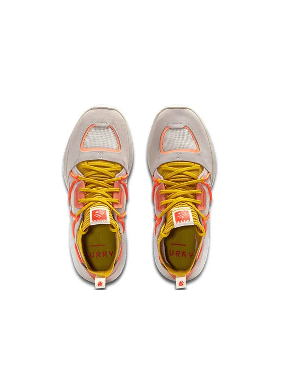Кроссовки curry flow cozy 'ivory zeppelin yellow' Under Armour — изображение 4 из 4, слоновая кость/желтый