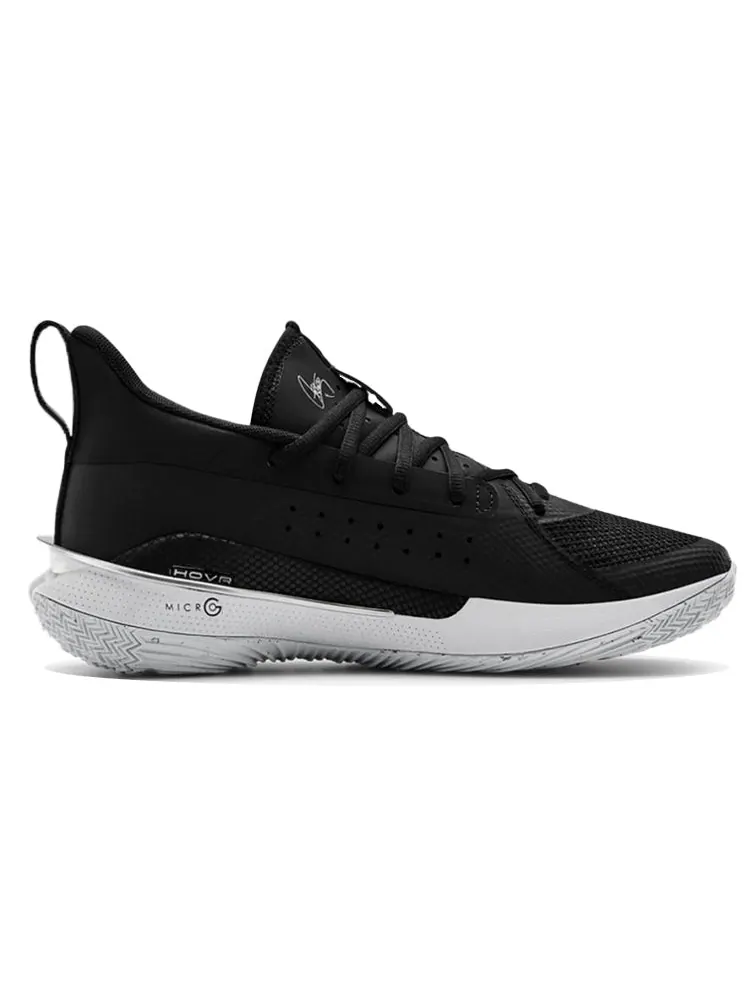 Кроссовки Under Armour Curry 7 Team 'Black White' — изображение 2 из 5, черный