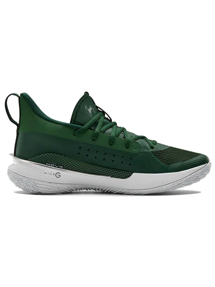 Кроссовки Under Armour Curry 7 Team 'Forest Green' — изображение 2 из 5, зеленый