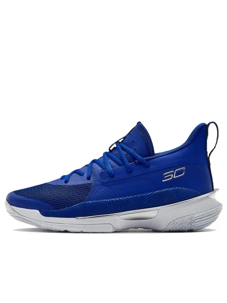 Кроссовки Under Armour Curry 7 'Royal' — изображение 1 из 5, синий