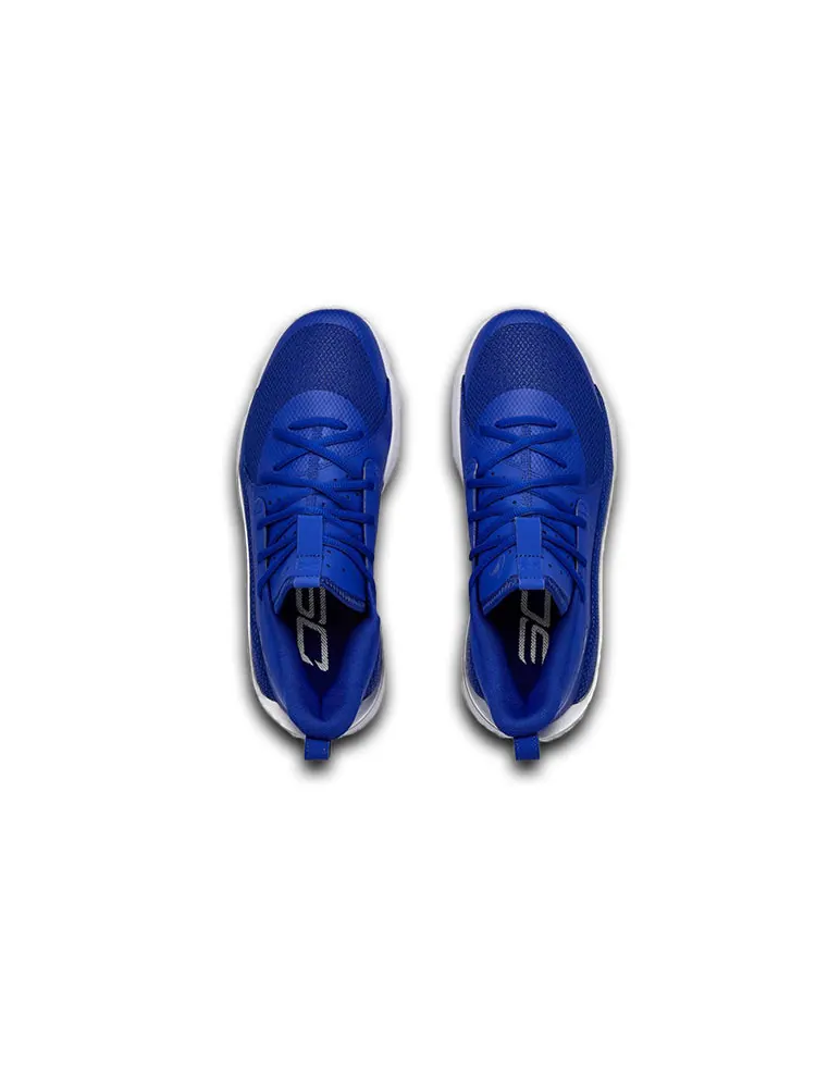 Кроссовки Under Armour Curry 7 'Royal' — изображение 4 из 5, синий