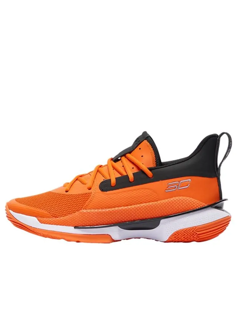 Кроссовки Under Armour Curry 7 Team 'Team Orange Black' — изображение 1 из 5, черный