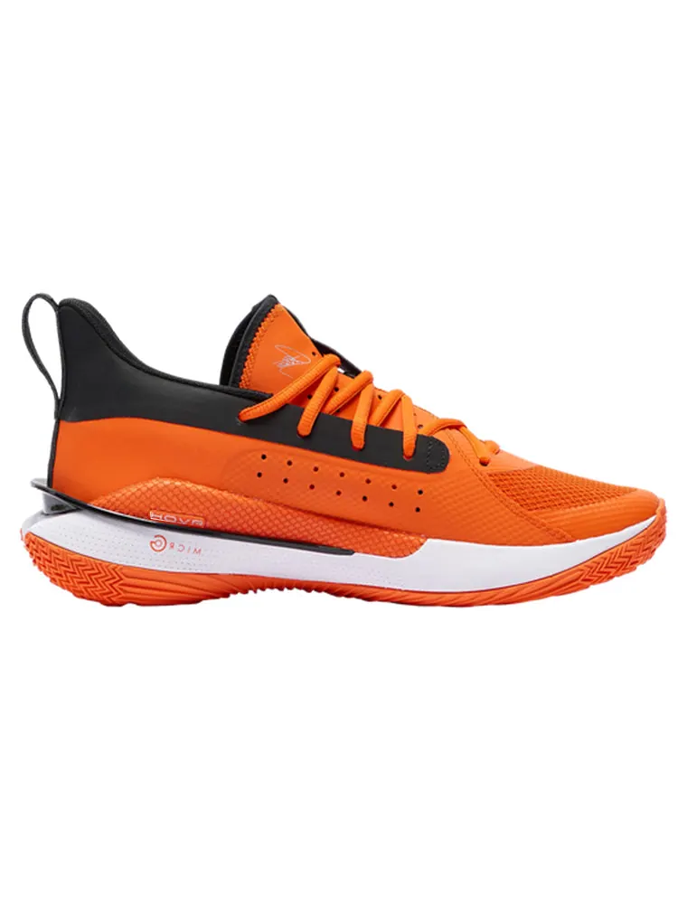 Кроссовки Under Armour Curry 7 Team 'Team Orange Black' — изображение 2 из 5, черный