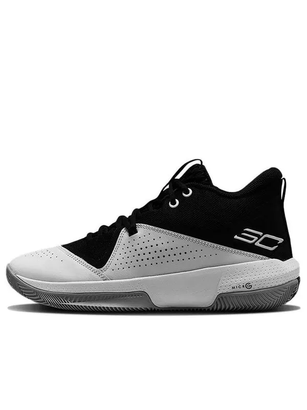 Кроссовки sc 3zero 4 'black white' Under Armour — изображение 1 из 4, черный/серый