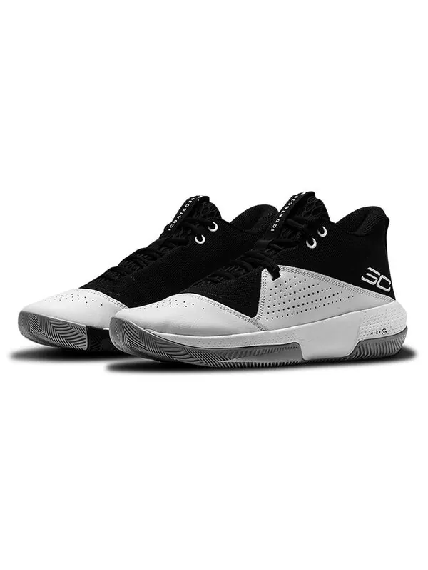 Кроссовки sc 3zero 4 'black white' Under Armour — изображение 3 из 4, черный/серый