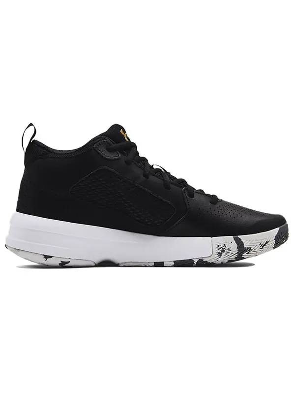 Кроссовки lockdown 5 'black white' Under Armour — изображение 2 из 4, черный/белый/золотистый
