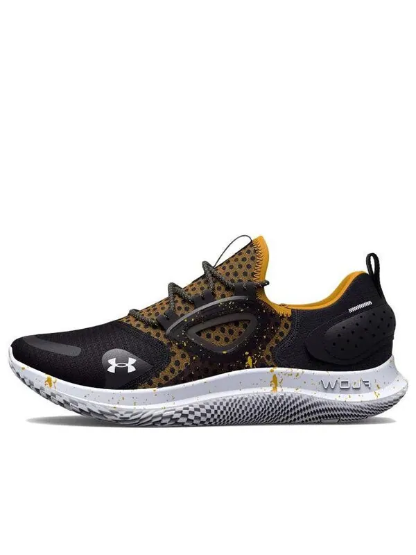 Кроссовки flow velociti mvmnt 'black cruise gold' Under Armour — изображение 1 из 4, черный/золотистый/желтый