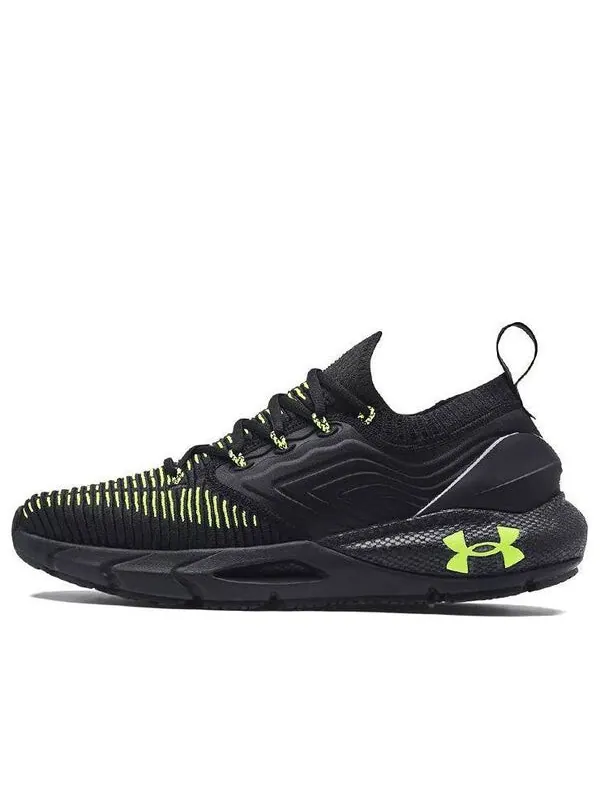 Кроссовки hovr phantom 2 'black' Under Armour — изображение 1 из 4, черный/зеленый