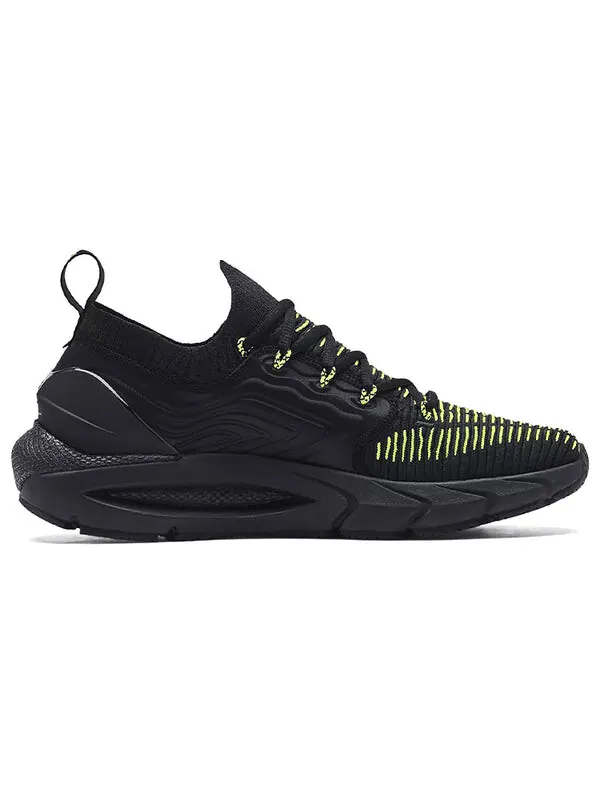 Кроссовки hovr phantom 2 'black' Under Armour — изображение 2 из 4, черный/зеленый