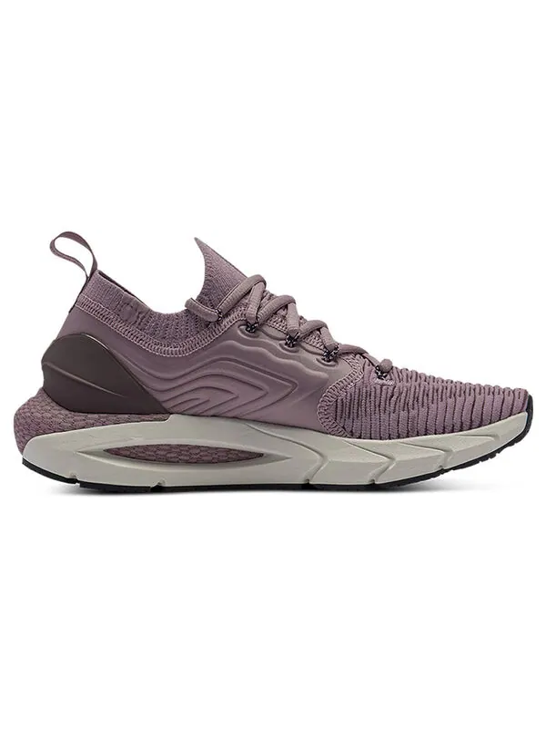 Кроссовки hovr phantom 2 intelliknit 'mauve pink' Under Armour — изображение 2 из 4, розовый