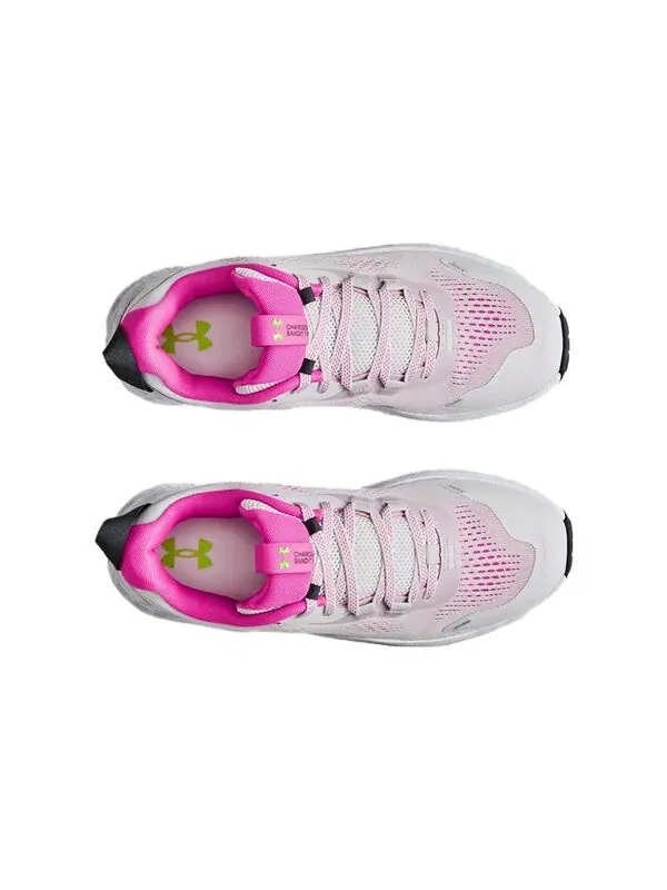 Кроссовки (WMNS) Under Armour Charged Bandit Trail 2 Running Shoes 'Grey Rebel Pink' — изображение 4 из 4, серый/розовый