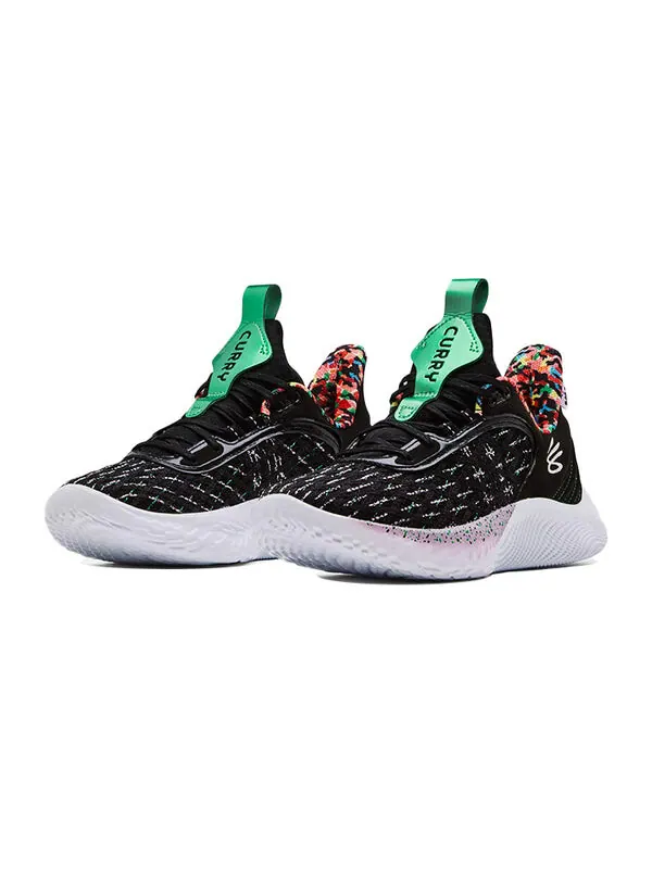 Кроссовки sesame street x curry flow 9 'street pack - count it' Under Armour — изображение 3 из 4, черный