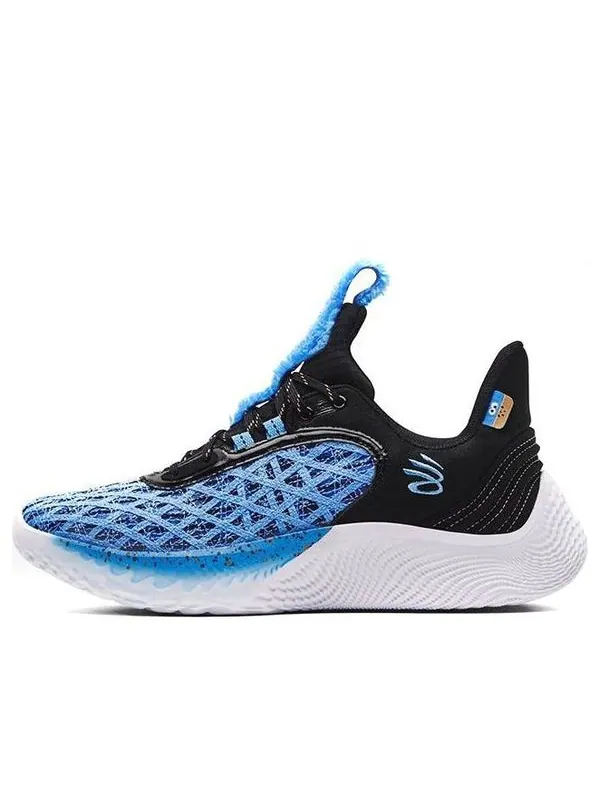 Кроссовки curry flow 9 x sesame street 'street pack - cookie monster' Under Armour — изображение 1 из 4, синий