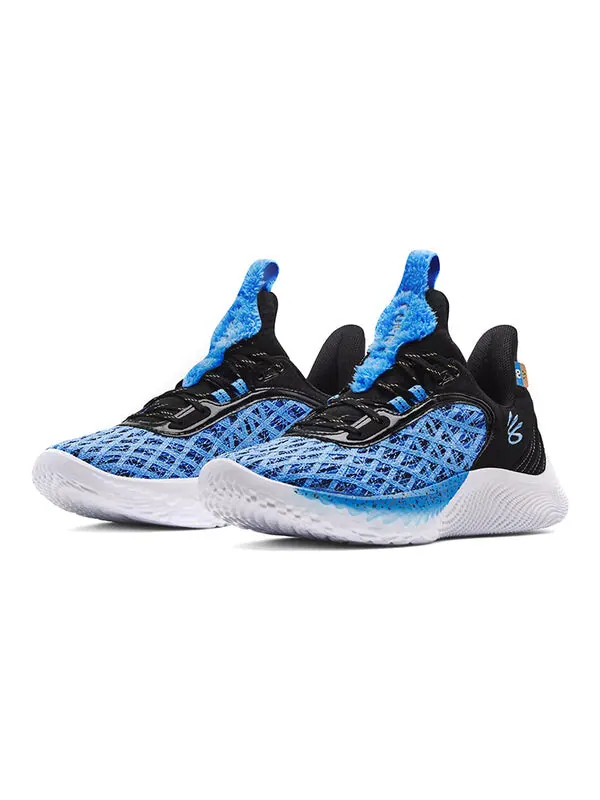 Кроссовки curry flow 9 x sesame street 'street pack - cookie monster' Under Armour — изображение 3 из 4, синий