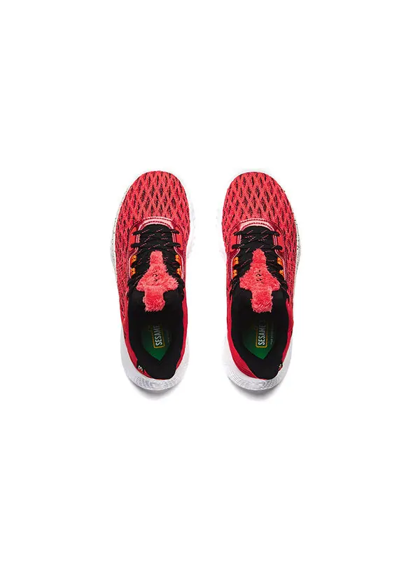 Кроссовки x sesame street curry flow 9 'elmo' Under Armour — изображение 4 из 4, красный/черный/белый