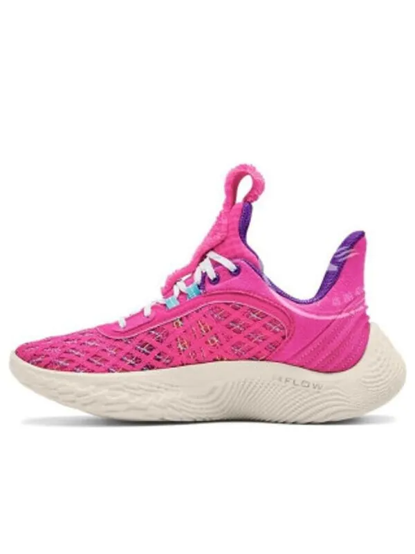 Кроссовки sesame street x curry flow 9 'street pack - abby cadabby' Under Armour — изображение 1 из 4, розовый/синий