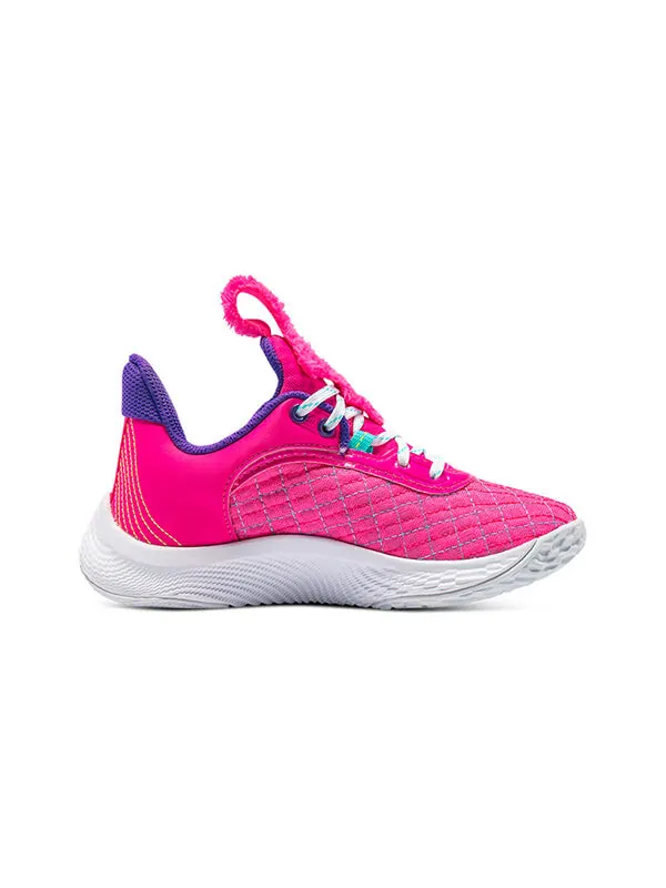 Кроссовки sesame street x curry flow 9 'street pack - abby cadabby' Under Armour — изображение 2 из 4, розовый/синий