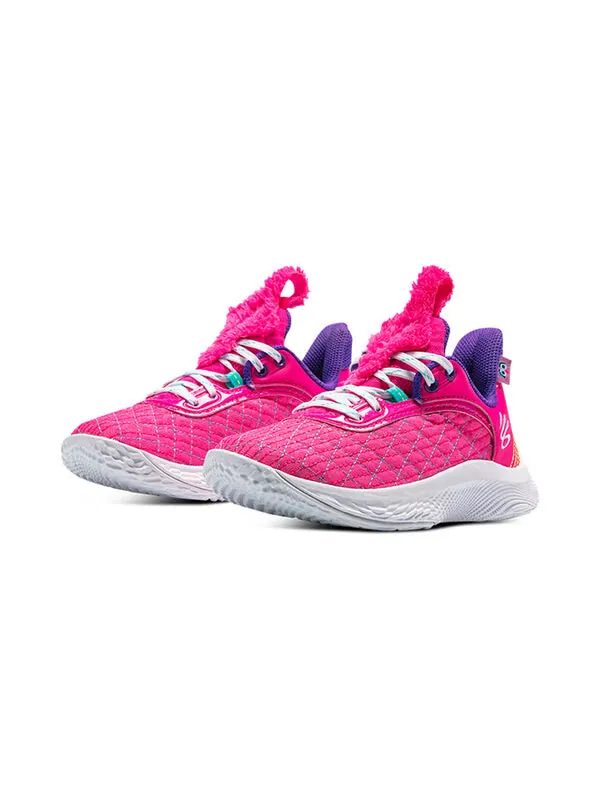 Кроссовки sesame street x curry flow 9 'street pack - abby cadabby' Under Armour — изображение 3 из 4, розовый/синий
